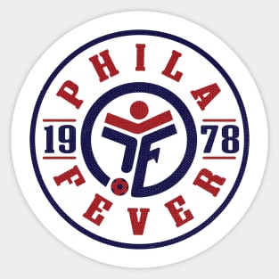 Defunct Philadelphia Fever MISL Soccer 1978 Sticker